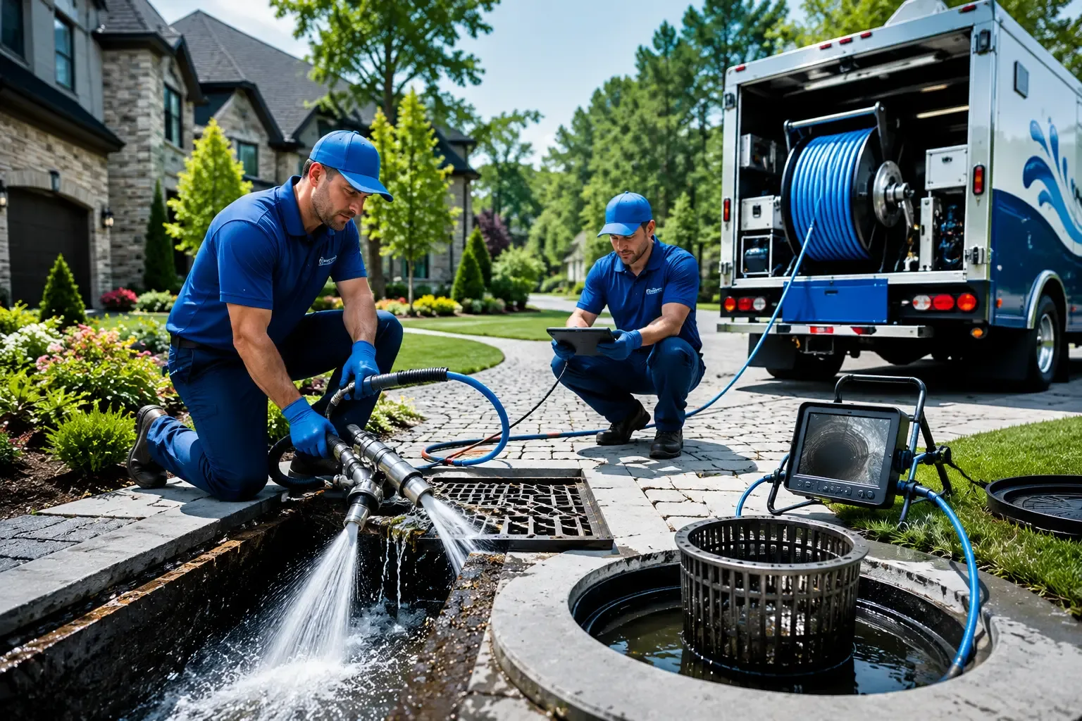 Local outdoor drain cleaning professionals in Custer, WI