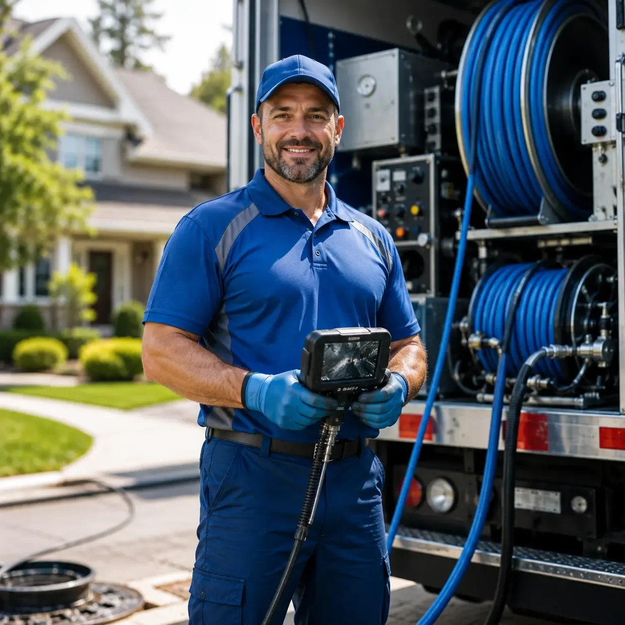 Local outdoor drain cleaning specialists in Custer, WI